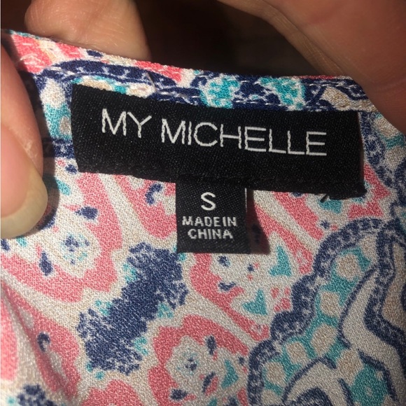 🔥 SOLD🔥NWT My Michelle boho romper - Picture 4 of 6